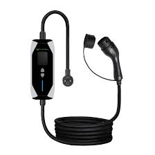 7kW AC EV charger with adjustable 8 to 32 amp current for home electric vehicle charging